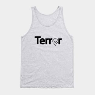 Terror being terrifying artistic design Tank Top